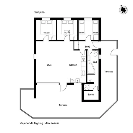 Energivenligt Med Sauna Og Sj233 Nyaraló *